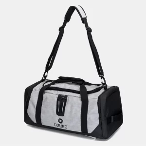 This durable and water-resistant gym duffel bag combines functionality and style with its premium PU leather, polyester, and nylon construction. Designed for versatility, it features a 3-in-1 design, functioning as a handbag, shoulder bag, or backpack, with adjustable and hidden straps for convenience. The bag includes a waterproof wet pocket and a breathable shoe compartment (fits up to size 16 shoes), keeping your gear clean and organized. With a 36-45L capacity, multiple compartments, and a sturdy 110 lb (50 kg) load limit, it’s perfect for gym sessions, travel, or weekend getaways. Stylish and practical, this bag ensures all your essentials are easily accessible and secure.