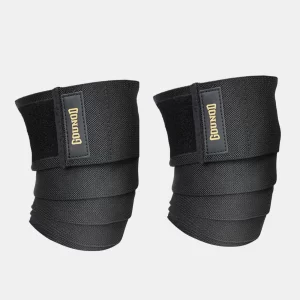 Knee wraps provide superior support compared to standard knee sleeves, offering a firmer, more structured fit that is also easier to put on and take off. Ideal for heavy squatting and lifting, these wraps offer optimal knee stability, helping you push your limits and lift more weight with confidence. With their stiff design, they deliver maximum support, ensuring your knees stay protected during intense workouts. Suitable for intermediate and advanced fitness and weightlifting enthusiasts
